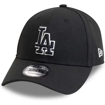 New Era Pop Outline 9forty Los Angeles Dodgers Pet Zwart