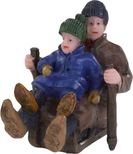 Dickensville Kerstfiguur Priksleeën 3,4 X 3 Cm