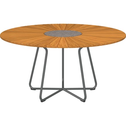 HOUE CIRCLE tafel aluminium - Ø 150 cm