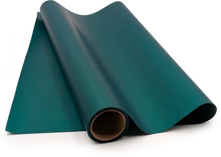 Satin Aroma - Florale Geurende Folie - Smaragd - Rol 50cm x 9m