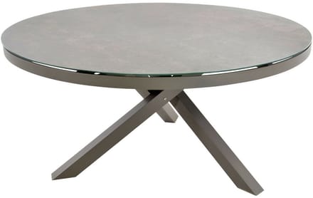 Les - Mojito tuintafel rond 150 cm ceramic beige