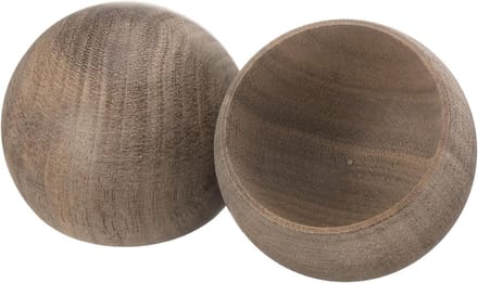 Allecta - Houten aroma diffuser set voor auto en thuis met zwarte walnoot design