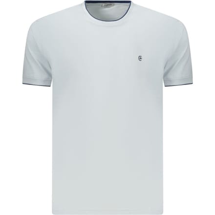 Coveri Moving Azzurro Katoenen Heren T-shirt
