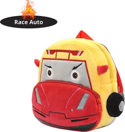 Nivard Kinder Rugzak - Jongen - Meisje - Schooltas - Backpack - Race Auto
