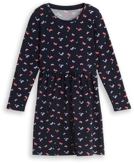 Tom Tailor - Minijurk met patroon - Maat 92/98 - multicolor butterfly design