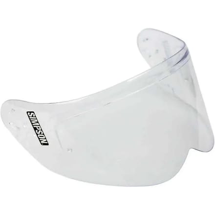 Vizier motorhelm vision Simpson Ghost/Venom/Darksome Lentille Pinlock