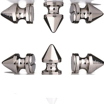 Metalen schroef-terug spikes voor Leathercraft - 12MM boom spike studs