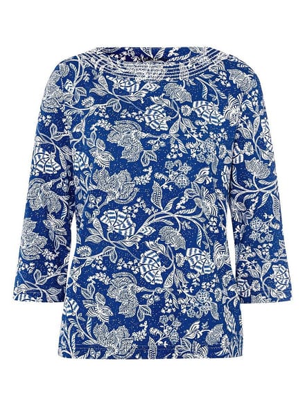 Overhemd Maya Van Green Cotton blauw