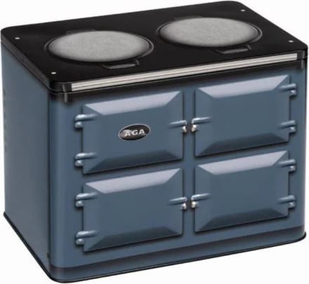 Blik Oven blauw klr. 18,5x12,5x14,5cm