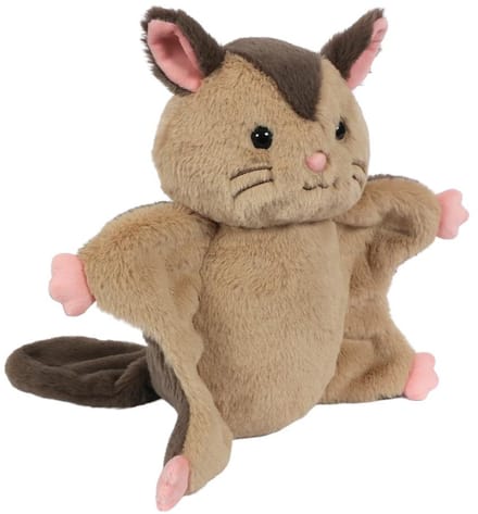PIA Soft Toys - Pluche Knuffeldier - Vliegende eekhoorn 25 cm