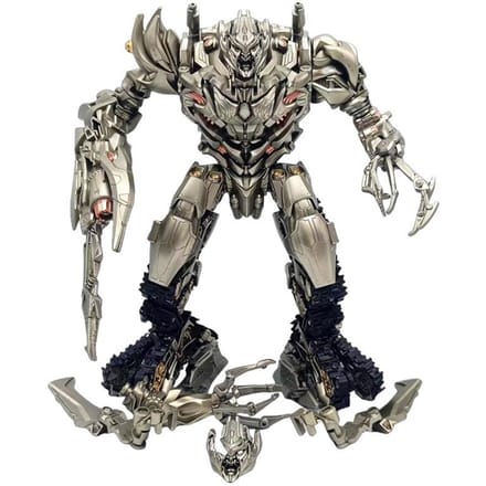 Transformator robot 18cm tank Megatron actiefiguur Vervormbare robots 's verjaardagscadeau 18cm gray