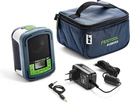 Festool BR 10 DAB+ Bouwradio FM, DAB+ AUX, Bluetooth, USB