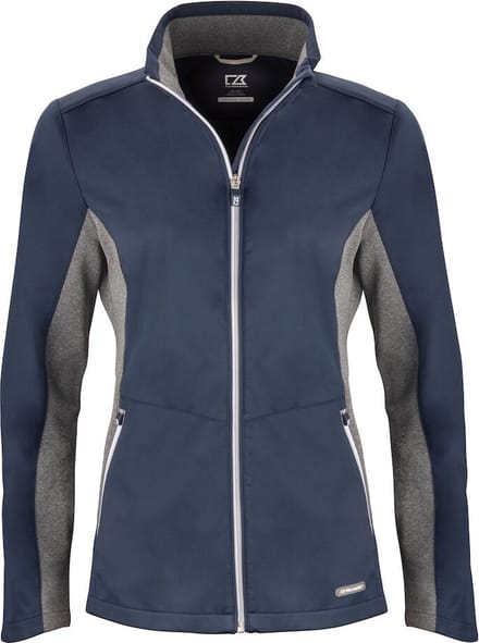 Cutter & Buck Navigate Softshell Jacket Dames 351459 - Dark Navy - M