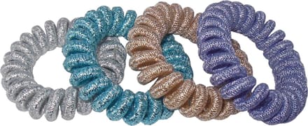 Kabelelastiek klein glitter diverse kleuren