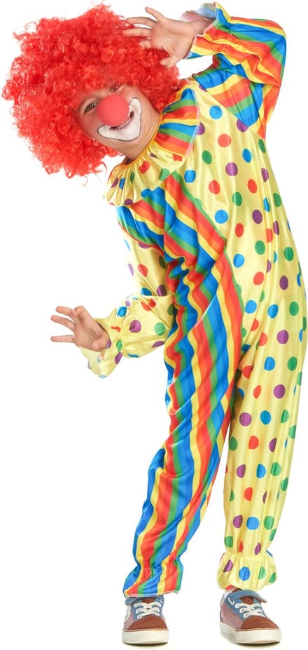 "Clown pak voor kinderen  - Kinderkostuums - 152/158"