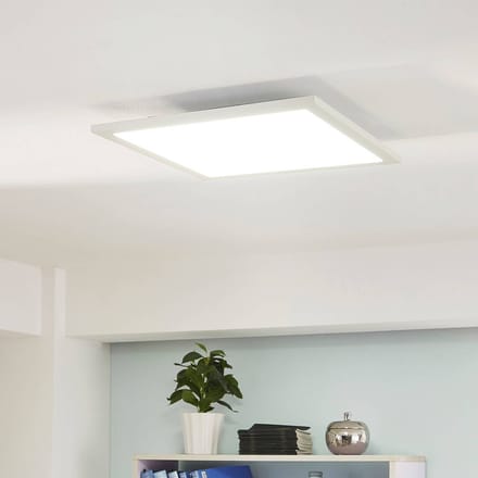 Arcchio LED paneel, CCT Lysander, 39 cm, wit, aluminium