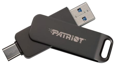 Patriot Memory Rage R550 USB flash drive 512 GB USB Type-A / USB Type-C 3.2 Gen 1 (3.1 Gen 1) Zwart