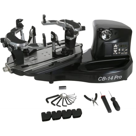 Tennis-Point PRO MASTER CB14 Bespanmachine-Zwart,Zilver
