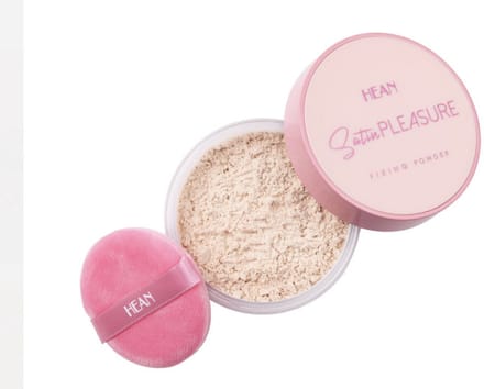 Satin Pleasure Fixing poeder (transparant) - Hean Cosmetics