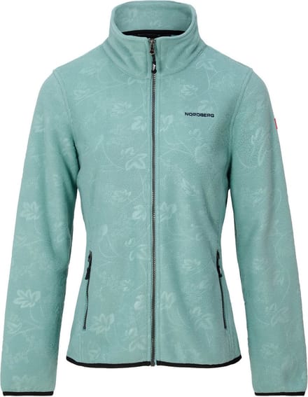 Nordberg Fleece Vest Ausbrenner - Dames - Groen - Maat L