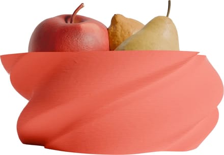 Fiastra® Macerata - fruitschaal - rood - 35 cm