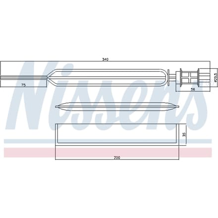 Droger, airconditioningsysteem NISSENS 95469