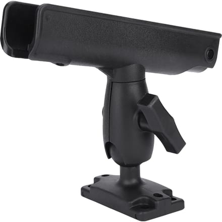 Hengelhouder voor boot 360 graden verstelbare kajakvisaccessoires black