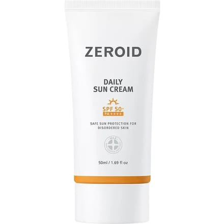 Zeroid Dagelijkse Zonnecrème SPF50+ PA++++ 50ml gray