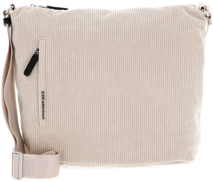 MANDARINA DUCK schoudertas Hunter Velvet Hobo Cashmere crème