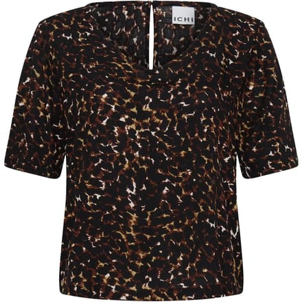 Damesblouse met korte mouwen Ichi Ihmarrakech Aop Ss16