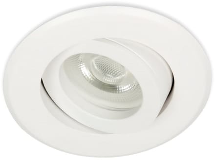 LED Midi inbouwspot Agust -Rond Wit -Koel Wit -Dimbaar -3.6W -Integral LED