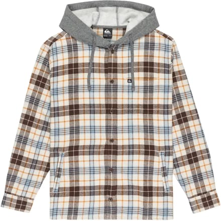 Quiksilver Surf Overhemd Met Lange Mouwen Beige,Bruin 2XL Man