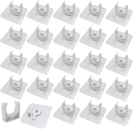 Solidchoice - 24 Stuks Plastic Slangenklemmen voor Waterleidingen