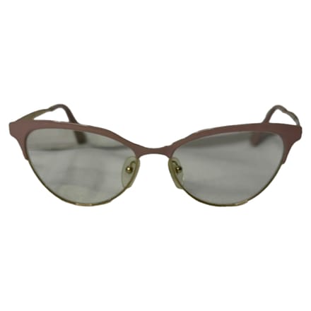Prada 55S 52-16-140 bril in roze metaal