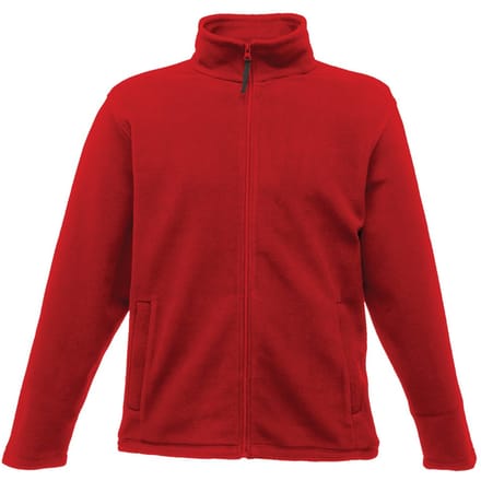 Regatta - Heren Plain Micro Fleece Full Zip Vest (Lite Laag) (Rood)