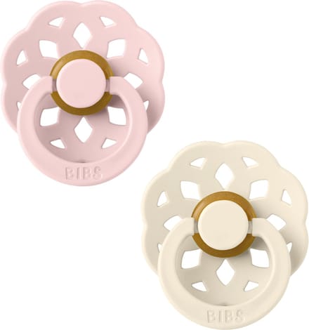 Bibs Boheme - Maat 1 - Blossom & Ivory - Fopspeen - 2 stuks