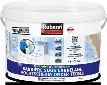 Rubson Vochtscherm onder Tegels 4 l