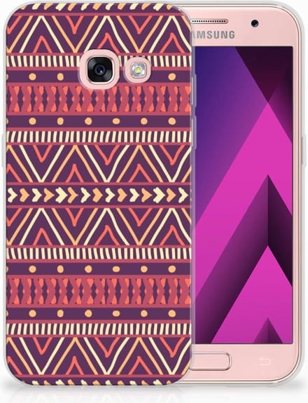 Samsung Galaxy A3 2017 TPU bumper Aztec Paars