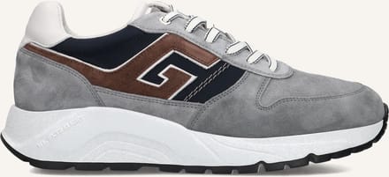 Greve Arnhem Sneakers - Suède - Heren - Grijs - Maat 45