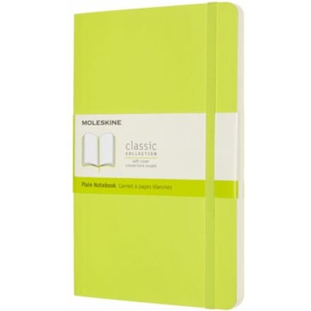 Moleskine Classic Notitieboek - Large - Softcover - Blanco - Citroen Groen