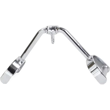 HMS - UW10 Serie - Dubbele Handgreep - Ergonomische Rukoefening - Chroom