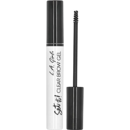 L.A. Girl, Set! Clear Brow Gel, Gbg390 Clear, 2.5Ml(0.08Fl Oz) black