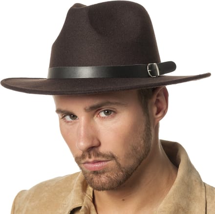 Cowboyhoed Clint wolvilt bruin