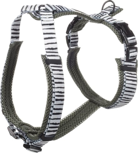 Hond Harnas Y-vorm Uluwatu Wit M 46-74cm 52-74cm 20mm