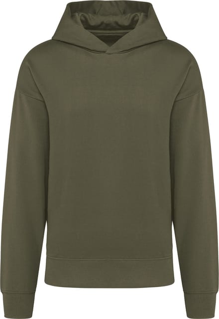 Kariban Oversized fleece sweater met capuchon K4018 - Light khaki - S