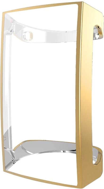 By Qubix - Geschikt voor fitbit Charge 2 TPU case (volledig beschermd) - Goud