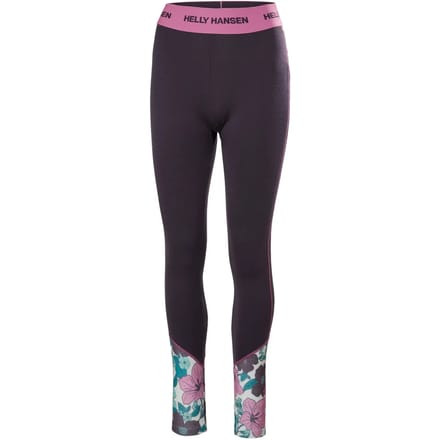 Helly Hansen Lifa Merino Mwt Graphic Basislaagbroek Zwart M Vrouw