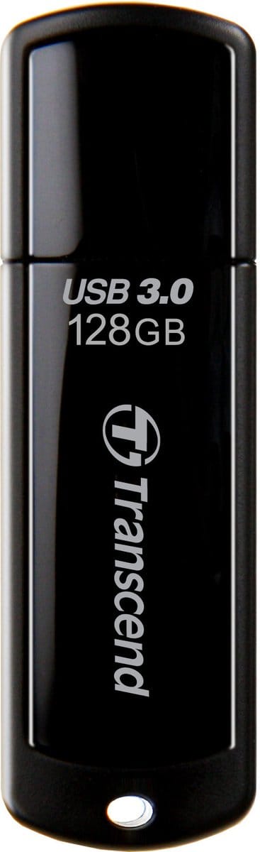 Transcend JetFlash® 700 USB-stick 128 GB Zwart TS128GJF700 USB-A 3.2 Gen 1
