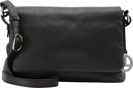 L.CREDI Silke schoudertas leer 23 cm - Dames - schwarz