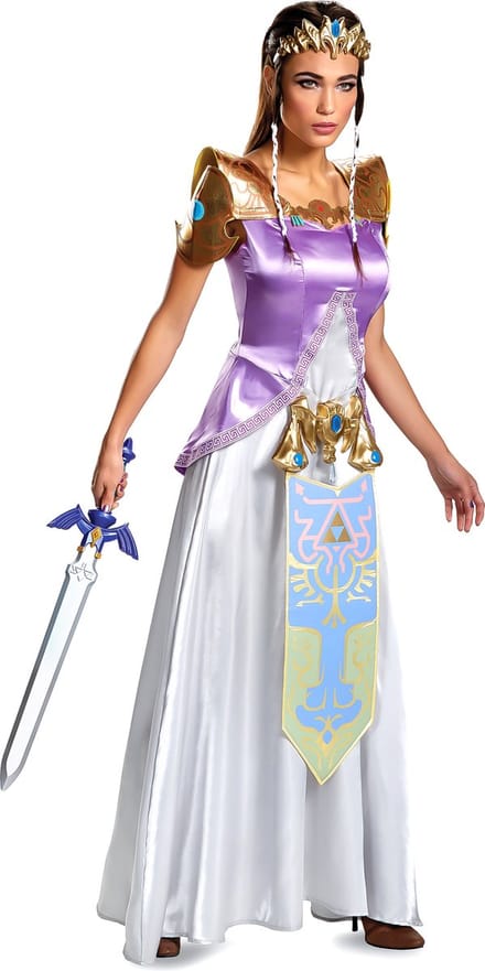 Vegaoo - Princess Zelda deluxe vrouwenkostuum